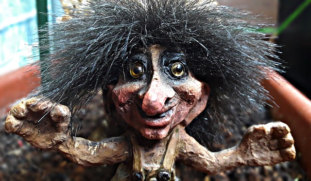 Picture of a troll figure, source: Pixabay